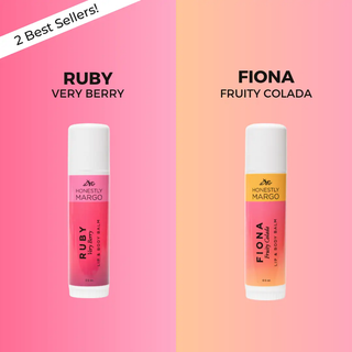 Very Berry, Fruity Colada Lip & Body Balm Set