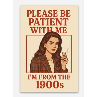 Be Patient with Me Sticker