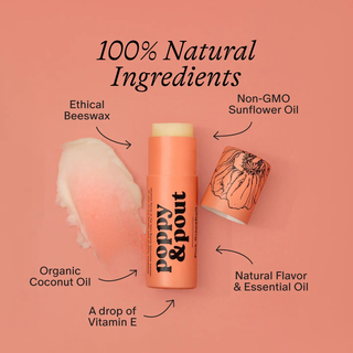 Pink Grapefruit Lip Balm // Poppy and Pout
