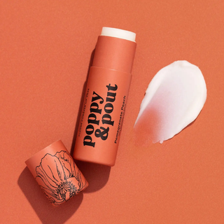 Pomegranate Peach Lip Balm // Poppy and Pout