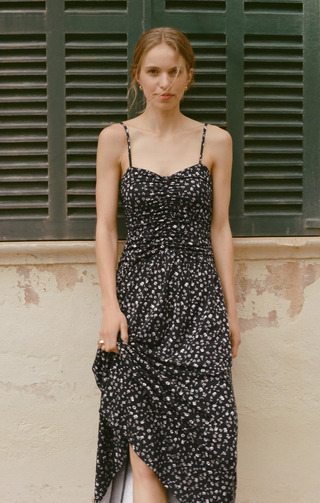 Georgina Ditsy Floral Dress - Black | Z Supply