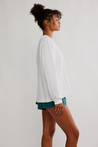 Hustle Layer - White // Free People