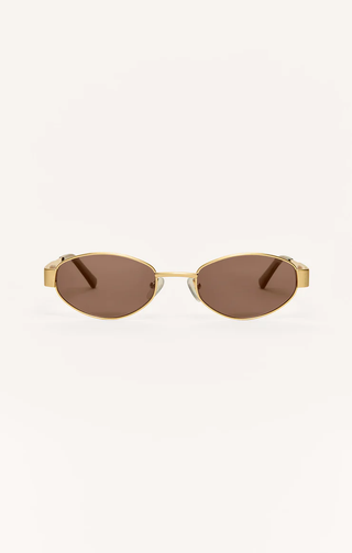 Palisades Polarized Sunglasses - Satin Gold // Z Supply