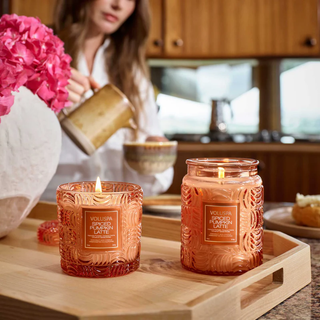Voluspa Spiced Pumpkin Latte 18 oz Jar Candle