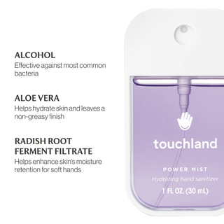 Pure Lavender Power Mist Hydrating Hand Sanitizer // Touchland