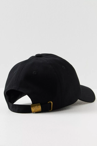 Big Buti Baseball Cap - Black & White // Free People