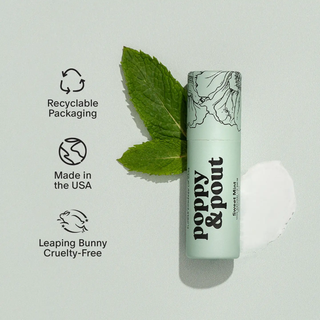 Sweet Mint Lip Balm // Poppy and Pout