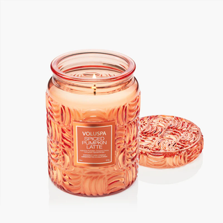 Voluspa Spiced Pumpkin Latte 18 oz Jar Candle