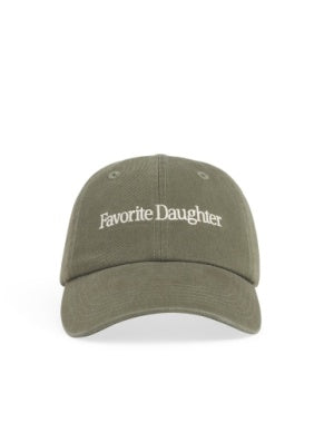 Classic Logo Baseball Hat - Moss | Favorite Daughter
