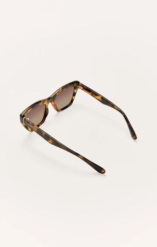 Park Ave Polarized Sunglasses - Brown Tortoise & Grey // Z Supply