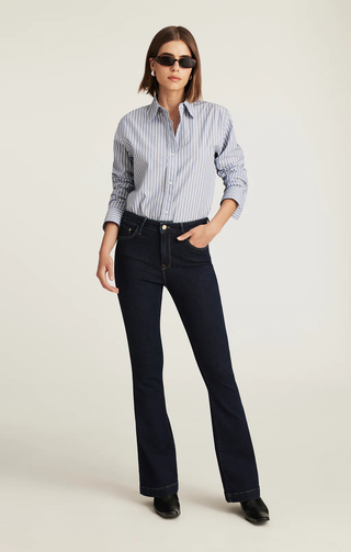 Mavi Sydney Flare Jeans High Rise - Rinse Gold Premium