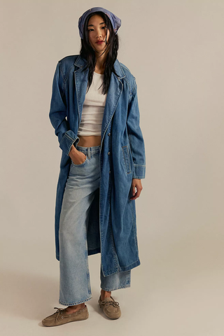 Monique Indigo Duster / Sunlight Blue / Free People
