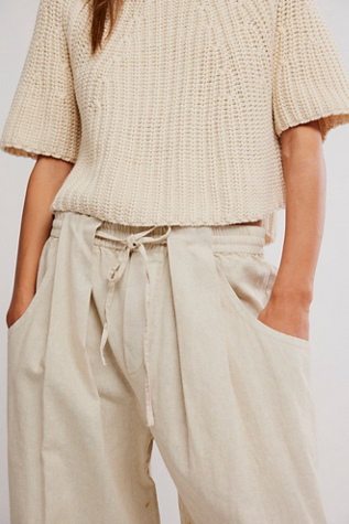Chambers Laid Back Pull-On Pant - Summer Sands // Free People