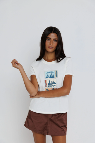 Coast to Coast Matches - Femme Crew - Off White // Sunny Somewhere