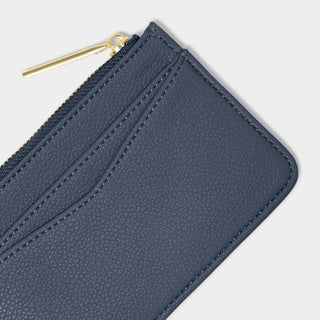 Hanna Coin and Card Holder - Slate Blue | Katie Loxton