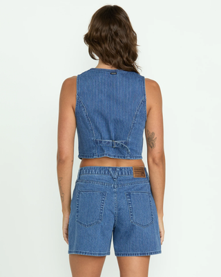 Stoned Boyfriend Shorts - Stripe