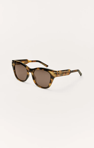 Front Row Polarized Sunglasses - Brown Tortoise // Z Supply