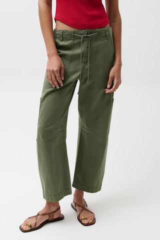 Sabrina Curved Utility Pants - Meadow // Pistola