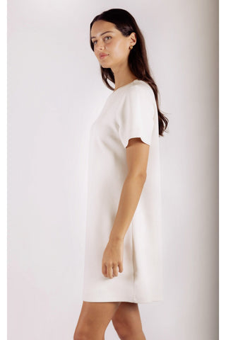 Sunday Tee Dress – Ivory