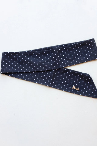 Polka Dot Hair Scarf // Kaxi