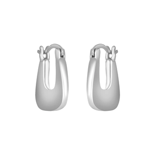 Paulina Hoops - Silver // Follow Your Bliss