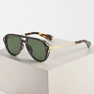 Oliver Tortoiseshell Aviator Sunglasses