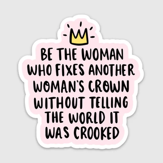 Fix Another Woman's Crown Sticker