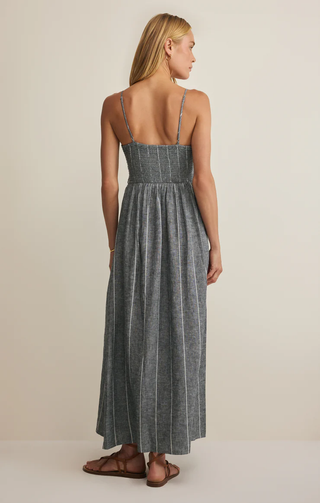 Romy Striped Linen Maxi Dress - Eclipse // Z Supply