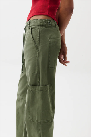 Sabrina Curved Utility Pants - Meadow // Pistola