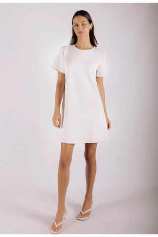 Sunday Tee Dress – Ivory