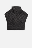 Otis Puffer Poncho - Black | Dèluc