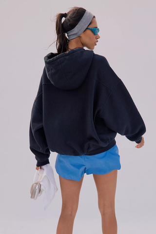 Final Call Zip-Up Hoodie - Black // Free People