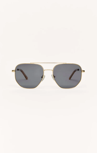 Highway Polarized Sunglasses - Gold // Z Supply