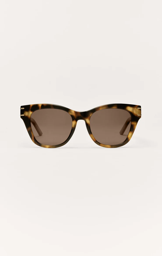 Front Row Polarized Sunglasses - Brown Tortoise // Z Supply