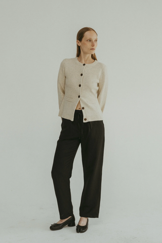 The Tyler Cardigan - Beige | Mod Ref