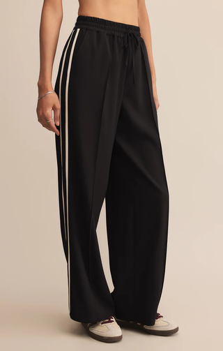 Saunder Track Pant - True Black // Z Supply