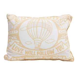 Sweet Child Enormous Cotton Lumbar Pillow