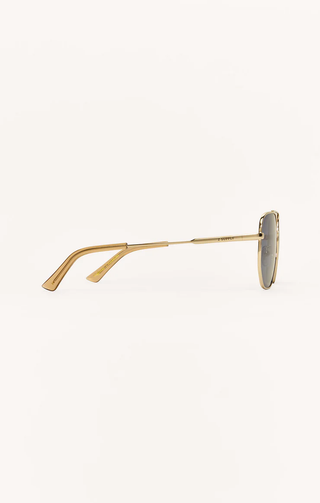 Highway Polarized Sunglasses - Gold // Z Supply