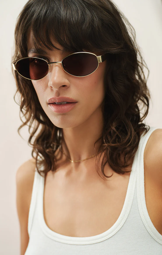 Palisades Polarized Sunglasses - Satin Gold // Z Supply