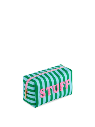 Small "Stuff" Zip Pouch - Turquoise // Shiraleah