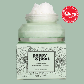Sweet Mint Lip Scrub // Poppy and Pout