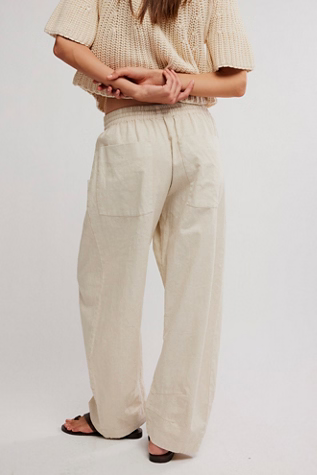 Chambers Laid Back Pull-On Pant - Summer Sands // Free People