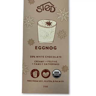 Eggnog Chocolate Bar // Sted Foods