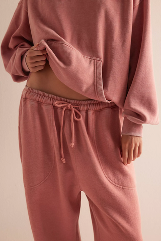 Slow It Down Joggers - Rose Dawn // Free People