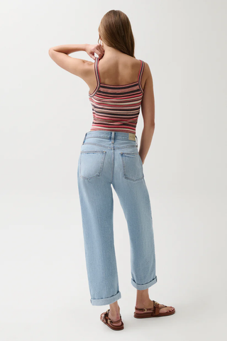 Donny Rolled Hem Boyfriend Jean - Old Blues // Pistola