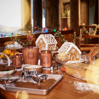 Voluspa Gingerbread Chalet 3 Wick Tin Candle