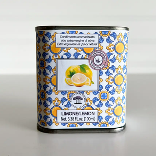 Italian Infused Extra Virgin Olive Oil Tin - Lemon