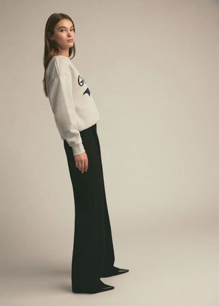 Go Sports Sweatshirt - Gather Grey/Navy | Favorite Daughter