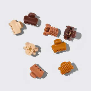 Recycled Plastic Mini Cloud Clips 8pc Set - Sedona // Kitsch