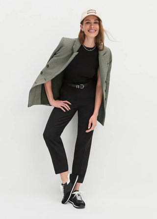 All Caps Logo Baseball Cap - Khaki/Coffee | Favorite Daughter